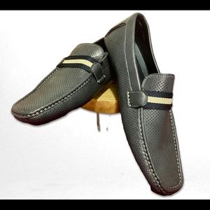 Navy Blue Loafer Moccasin Siderick High fashion for New York 9.5